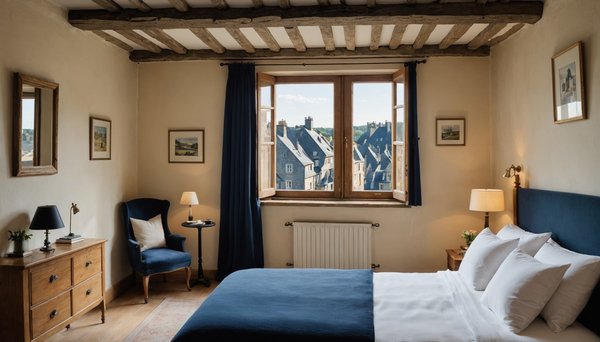 Guide complet des chambres à Dinan Hôtel Bretagne : confort et charme